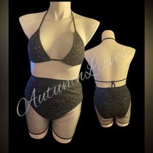 #9) Two piece mesh short set